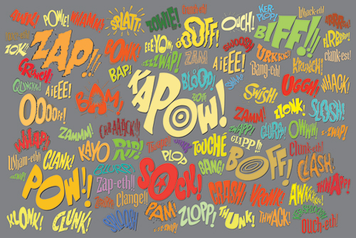 Batman ’66 1966 TV Series Onomatopoeia