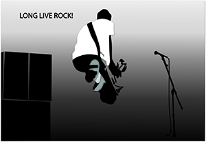 Long Live Rock Illustration