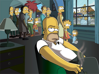 Sopranos Simpson’s Illustration